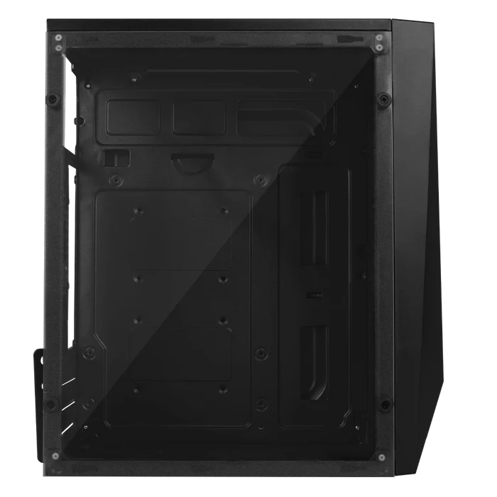 Gabinete Acteck Kyoto GC460, Micro-Tower, Micro-ATX/Mini-ITX, USB 2.0/3.0, con Fuente de 500W, sin Ventiladores Instalados, Negro