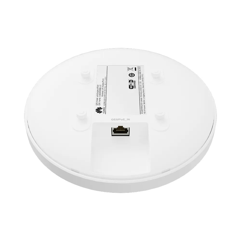 Huawei AP361 – Punto de Acceso Wi‑Fi 6 MU‑MIMO Doble Banda 1.775 Gbps PoE Interior