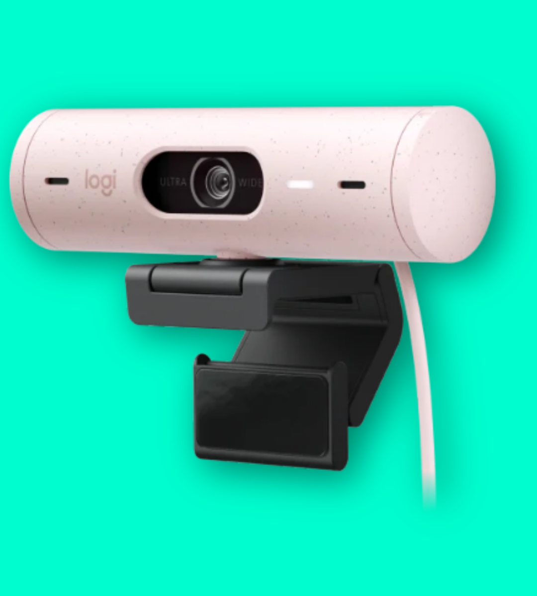 Webcam Brio 500 con Micrófono, 4MP, 1920 x 1080 Píxeles, USB-C, Rosa