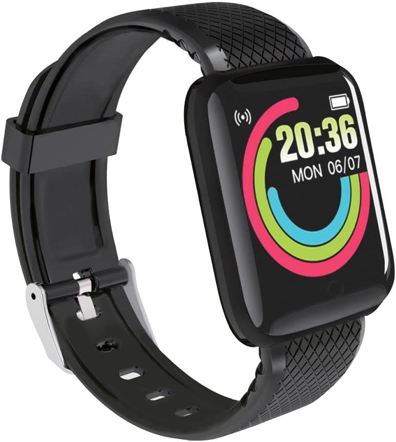 T2GO Smartwatch Hyper XP, Touch, Bluetooth 4.0, iOS/Android, Negro