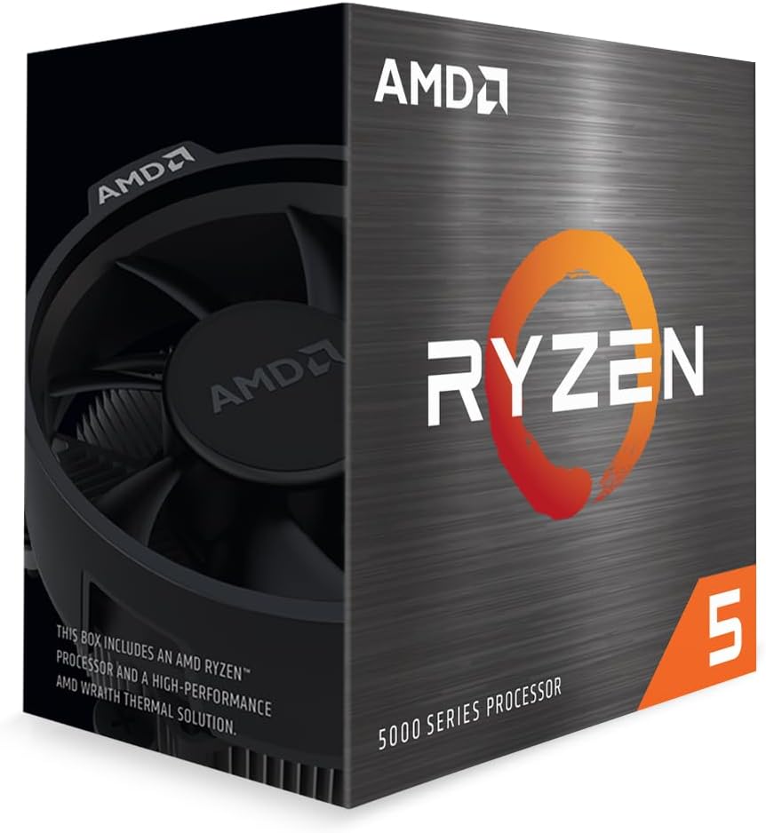 Procesador AMD Ryzen 5 5500, Socket AM4, 4.40GHz, 6 Núcleos, 16MB Caché - Incluye Disipador