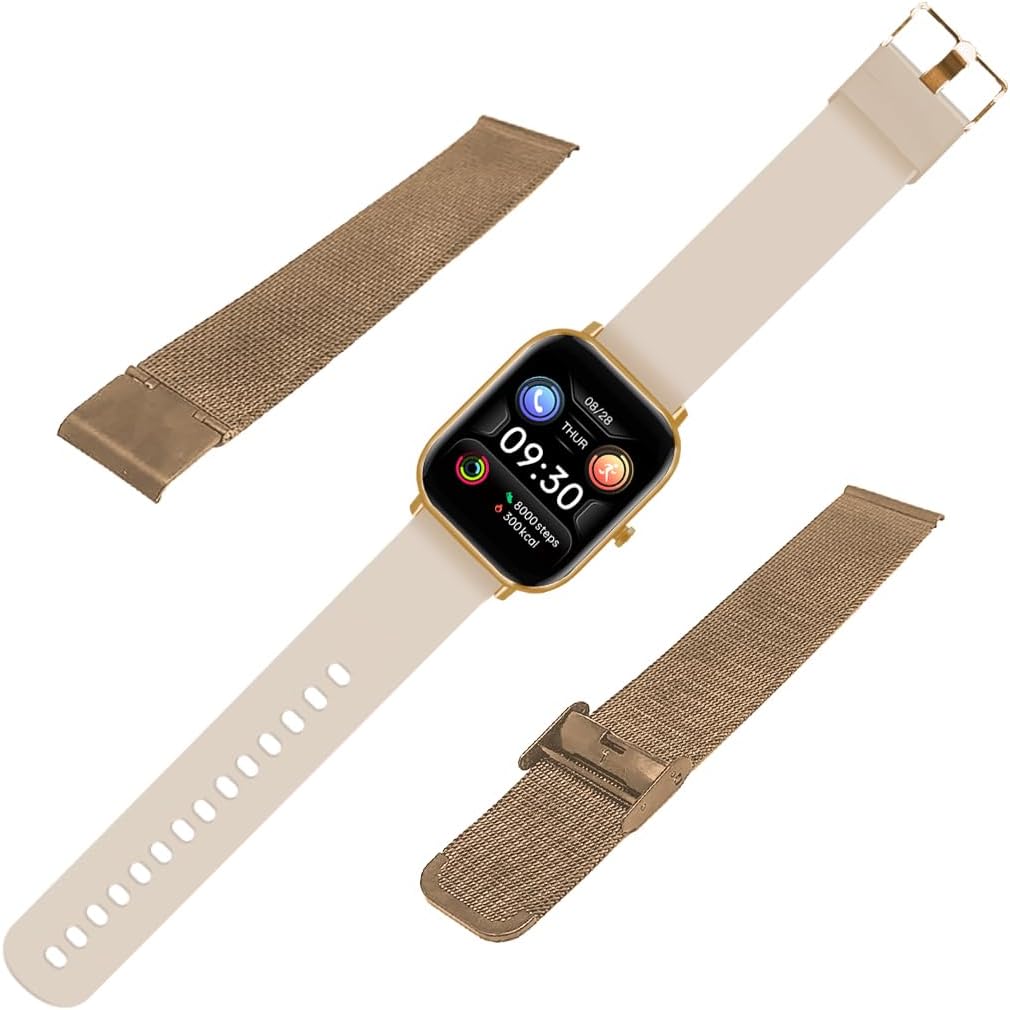 Stylos Smartwatch SW2, Bluetooth, Android/iOS, Dorado