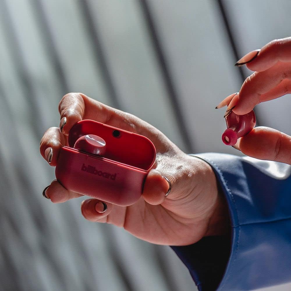 Billboard Audífonos Intrauriculares con Micrófono Soul Track, Inalámbrico, Bluetooth, Cancelación de Ruido, Morado