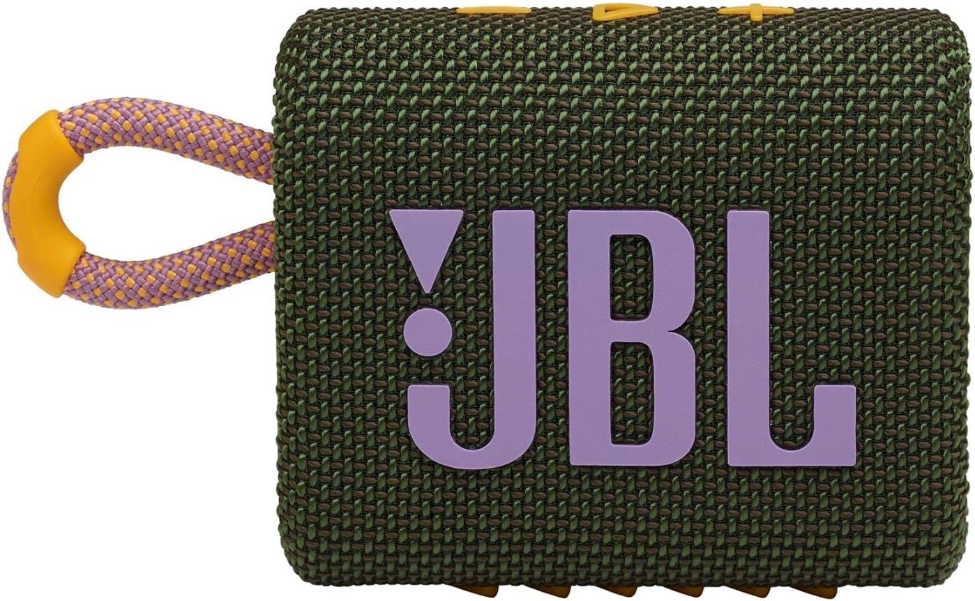 JBL Bocina Portátil Go 3, Bluetooth, Inalámbrico, 4.2W RMS, Gris - Resistente al Agua