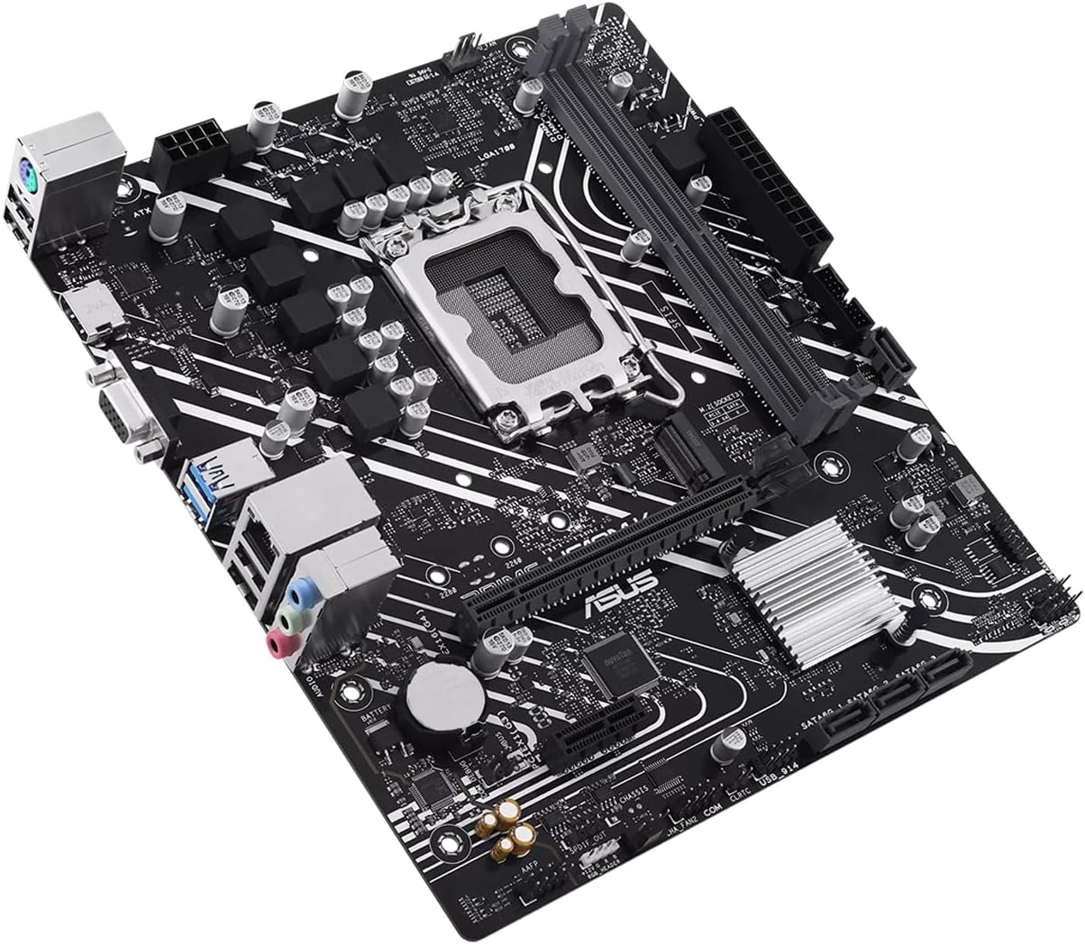 Tarjeta Madre ASUS PRIME H610M-K, Micro-ATX, LGA 1700, Intel H610, 96GB DDR5, HDMI para Intel