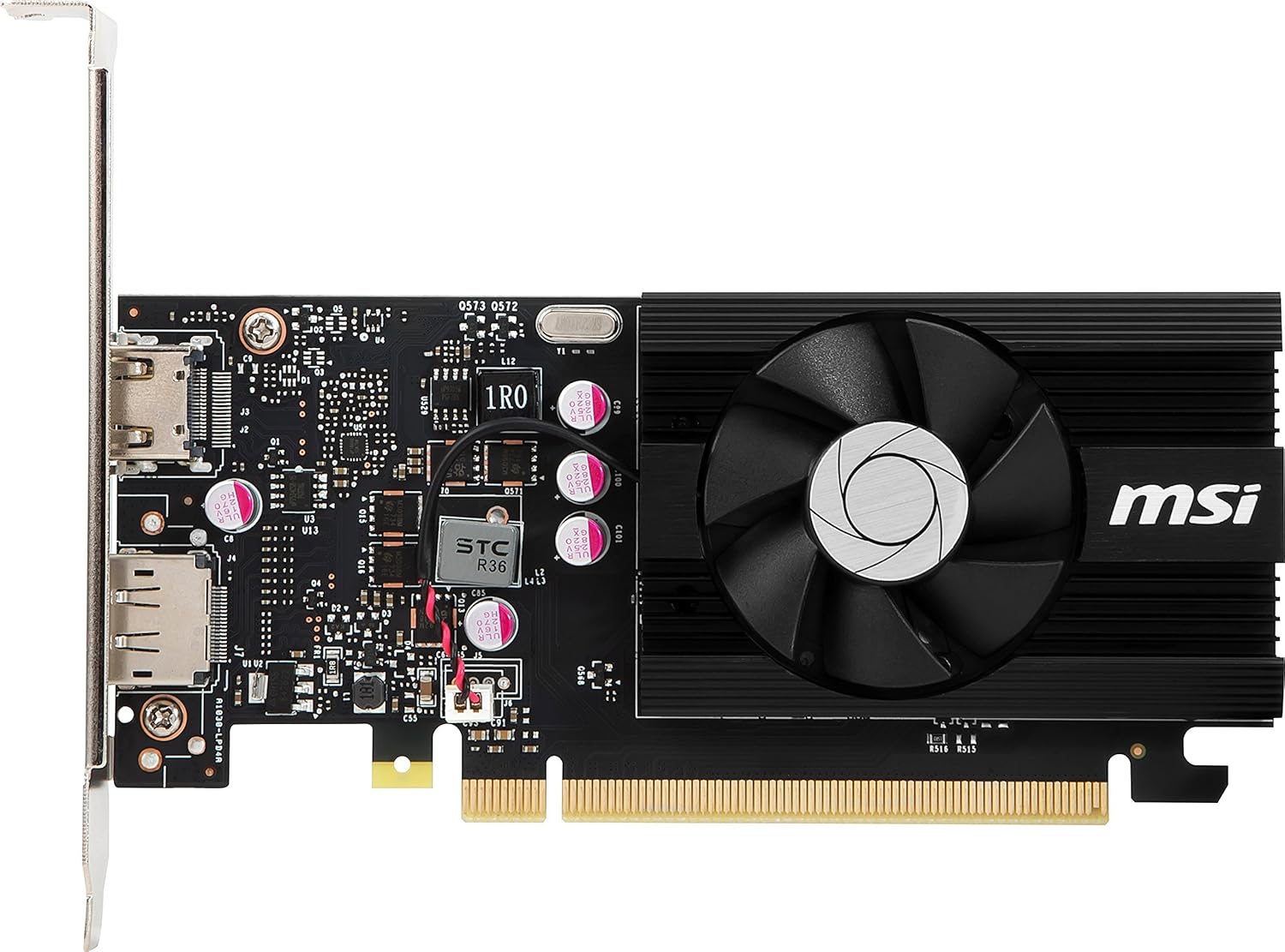 Tarjeta de Video MSI NVIDIA GeForce GT 1030 Low Profile OC, 4GB 64-bit GDDR4, PCI Express x16 3.0