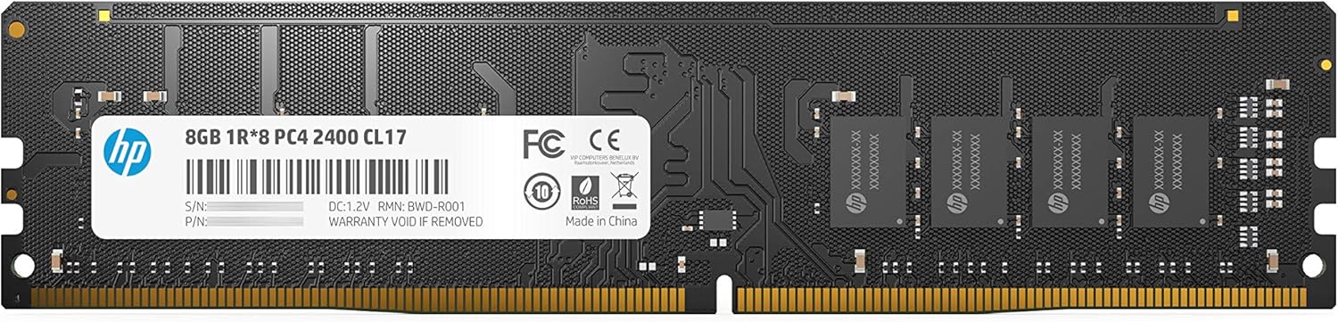 Memoria RAM HP V2 DDR4, 2666MHz, 8GB, CL19