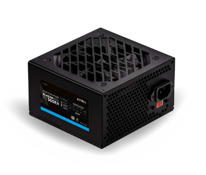 Fuente de Poder Acteck Blazar EVO FT500E, 24-pin ATX, 120mm, 500W