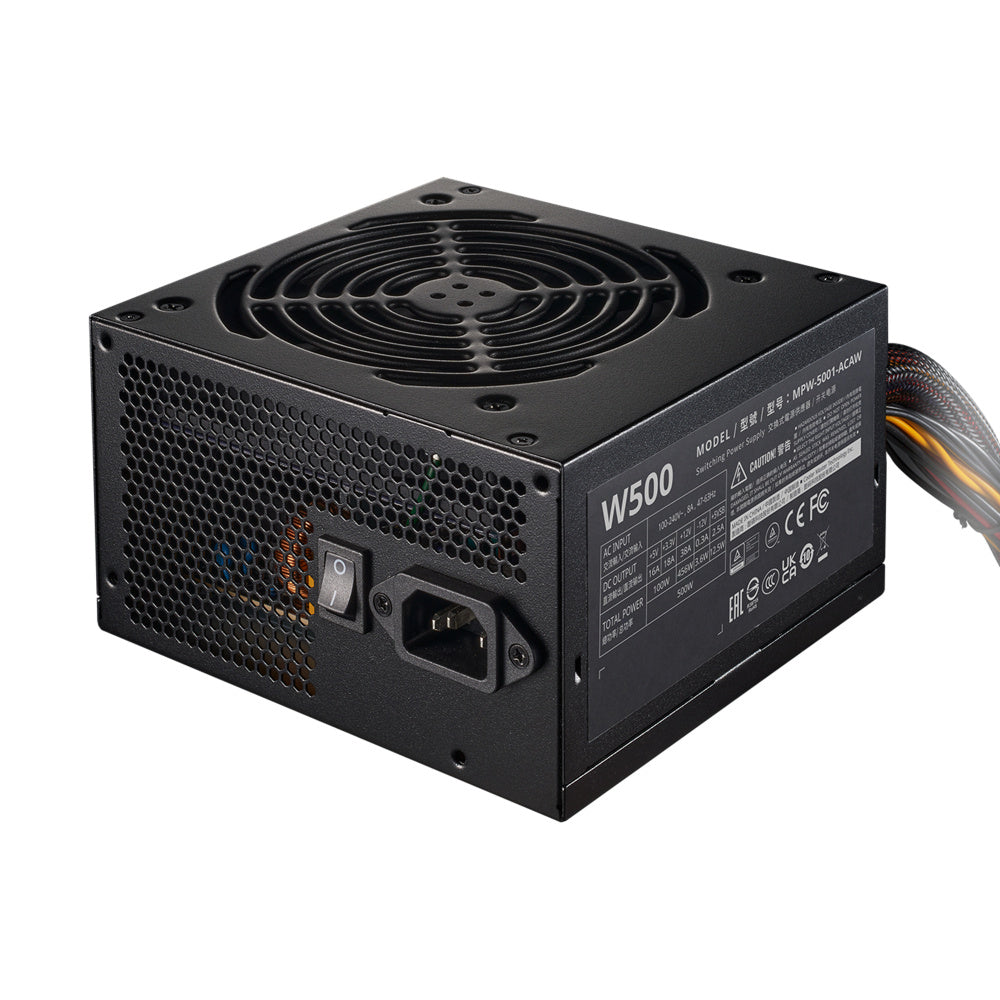 Fuente de Poder Cooler Master Elite Nex W500 80 PLUS White, 24-pin ATX, 120mm, 500W