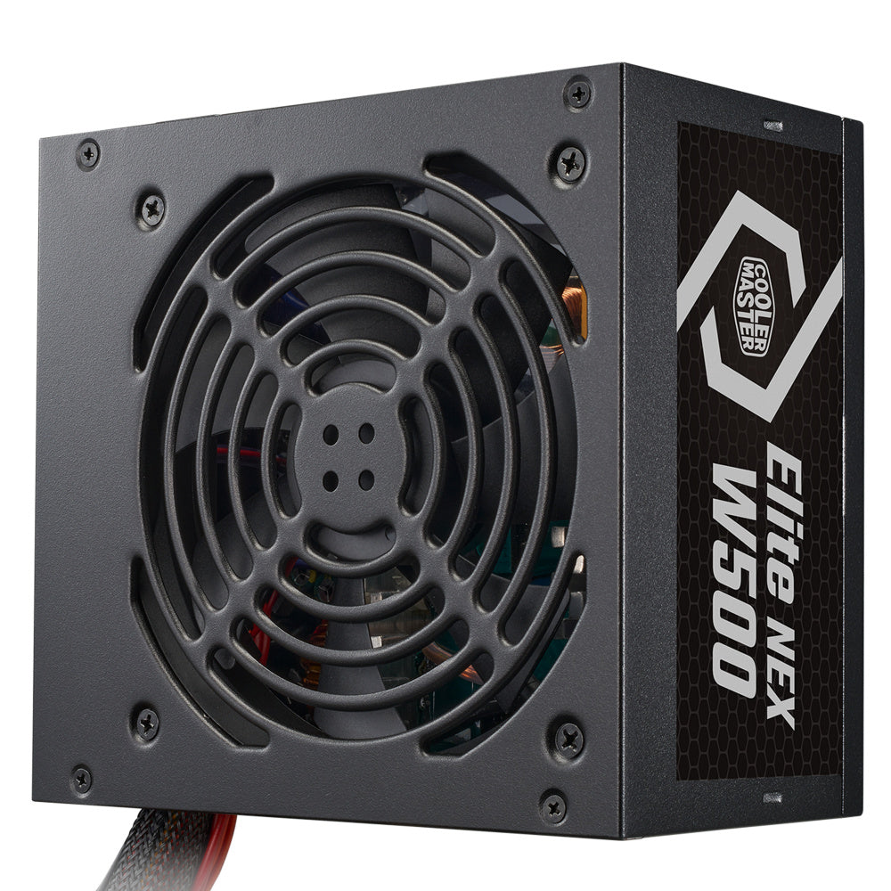 Fuente de Poder Cooler Master Elite Nex W500 80 PLUS White, 24-pin ATX, 120mm, 500W