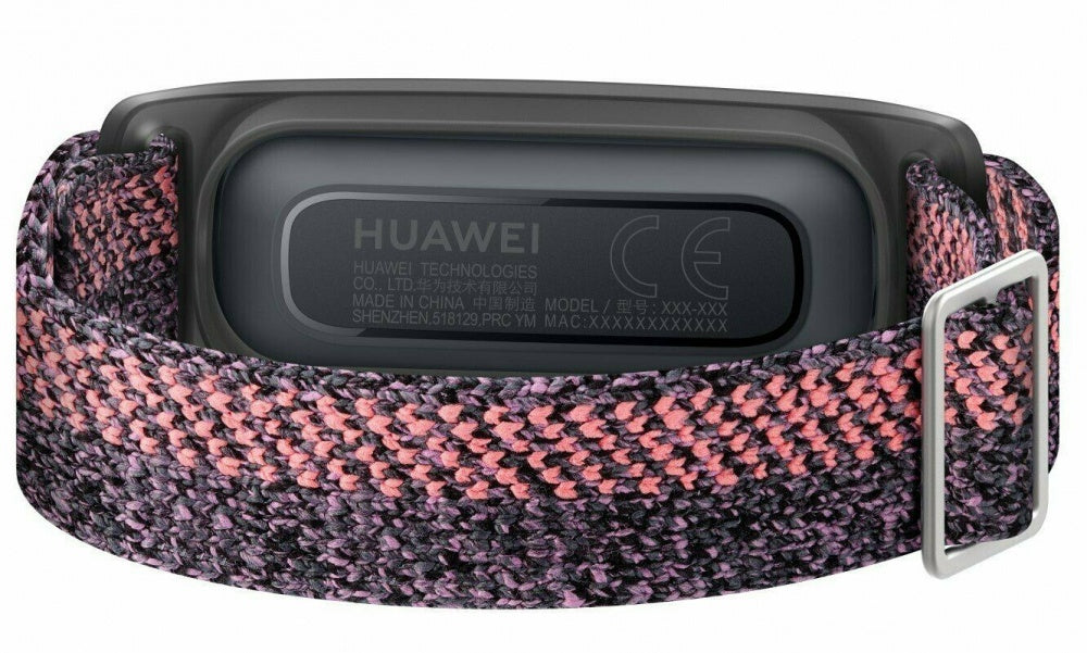 Huawei Smartband Band 4E, Touch, Bluetooth 4.2, Android, Gris/Rosa - Resistente al Agua