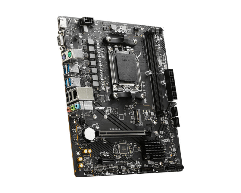 Tarjeta Madre MSI PRO A620M-E, Mini-ITX, Socket AM5, AMD A620, 96GB DDR5, HDMI para AMD