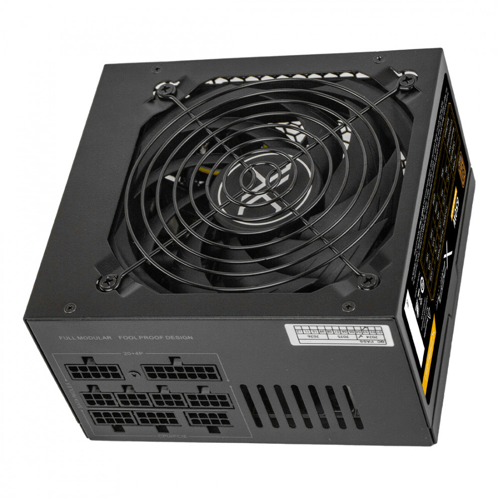 Fuente de Poder Xzeal XZPS650M1B 80 PLUS Bronze, Modular, 24-pin ATX, 120mm, 650W