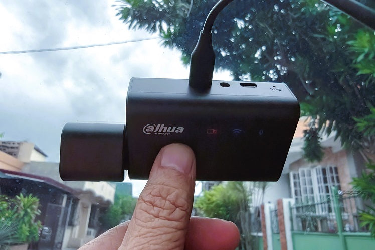 Cámara de Video Dahua Dashcam H10 para Auto, 4K Ultra HD, MicroSD, máx. 256GB, Negro